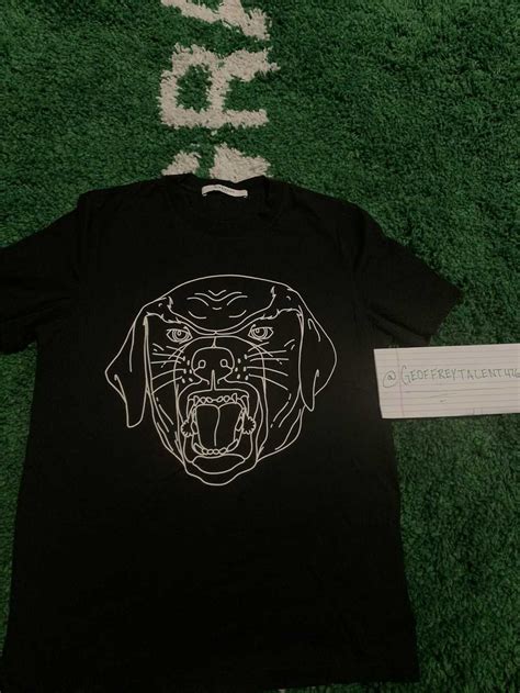 stencil rottweiler givenchy|Givenchy rottweiler shirt.